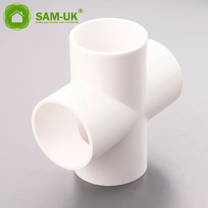 โรงงานผลิต SAM-UK ขนาด 20-32 มม. ผลิตข้อต่อท่อพีวีซีแบบไขว้ <span class=keywords><strong>4</strong></span> <span class=keywords><strong>ทาง</strong></span> ขนาด <span class=keywords><strong>4</strong></span> มม. สำหรับงานประปา - Product Image 3
