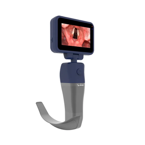 Laryngoscope ENT d'usine de meilleure qualité avec ensemble de 4 lames Macintosh LED adultes avec fibre optique en acier inoxydable réutilisable ISO CE - Product Image 2