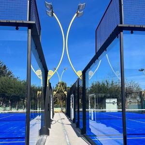 UNI Profesional <span class=keywords><strong>Pista</strong></span> <span class=keywords><strong>De</strong></span> Paddle Pistas Panorámicas Al Aire Libre Proveedor - Product Image 4