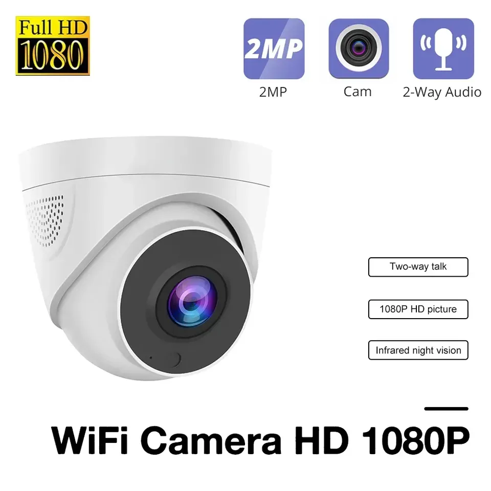 Wireless WiFi IP Camera HD 1080P Video Surveillance IR Night  Motion Detection Dome Camera Home Security Indoor Camcorder · image 4