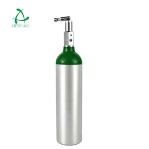 Cilindro de <span class=keywords><strong>gas</strong></span> de oxígeno médico portátil de alta presión Regulador de aluminio de tamaño pequeño para uso médico móvil - Product Image 3