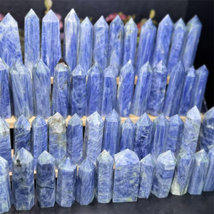 All'ingrosso energia curativa naturale torre di cristallo blu Kyanite punto per la guarigione - Product Image 5