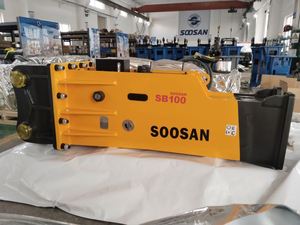 ショベルロック掘削 & 解体ツール<span class=keywords><strong>SOOSAN</strong></span> SB100大型スケール油圧ブレーカ用建設設備 - Product Image 2
