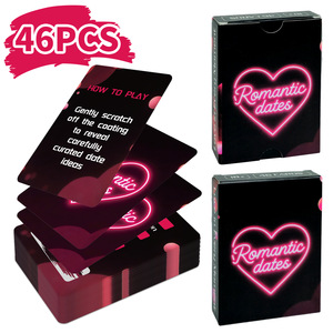 Nouvelles cartes à gratter pour couples de 46 pièces avec des thèmes amusants pour les rendez-vous, jeux de société interactifs pour couples, jouets pour adultes - Product Image 2