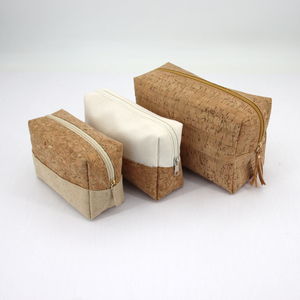 Sinh Thái Thân Thiện Phân Hủy Sinh Học Tự Nhiên Nút Chai Mỹ Phẩm Túi Du Lịch Vệ Sinh Cá Nhân <span class=keywords><strong>Pouch</strong></span> Rửa Túi - Product Image 6