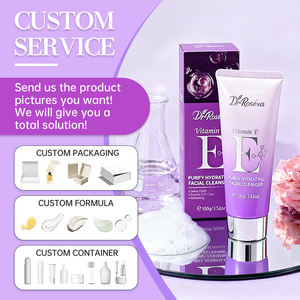 Limpiador Facial Espumoso con Vitamina C Orgánica <span class=keywords><strong>DR</strong></span>.ROSEVA para el Tratamiento del Acné, Limpieza Profunda, Exfoliante de Papaya, Hidratante - Product Image 1