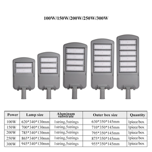 <span class=keywords><strong>Venta</strong></span> caliente 200W LED Streetlight IP66 Estilo de Proyecto municipal para estacionamiento Jardín Iluminación AC DC Fuente de alimentación Fabricante - Product Image 4