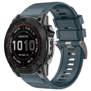 Bracelets de montre intelligente sportifs en silicone à ajustement rapide universel pour Garmin Fenix Series 6X 6 Pro 7X 7 8 22mm 26mm Bracelet Epix Pro 5X - Product Image 2