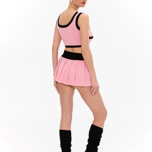 Chaleco de Punto Transpirable con Logotipo Personalizado para Mujer, Top Deportivo sin Mangas para Golf y Pickleball, Fabricante de Ropa Deportiva y de Tenis - Product Image 5