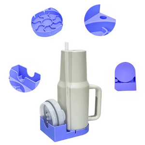 Nhỏ gọn Silicone chai nước khô giá Stanley cup phụ kiện nhà bếp Countertop lưu trữ máy sấy giá để làm sạch - Product Image 2