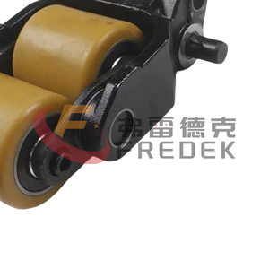 Ruedas de poliuretano OEM Piezas de montacargas Soporte de carga Castor Boggie Fiber 1318501111 para Linde <span class=keywords><strong>Forklift</strong></span> 131 1158 T20 - Product Image 5