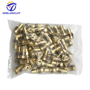 Adaptador <span class=keywords><strong>de</strong></span> punta <span class=keywords><strong>de</strong></span> contacto Mille 169716 <span class=keywords><strong>de</strong></span> latón M-10 M-15 para pistola MIG, difusor <span class=keywords><strong>de</strong></span> <span class=keywords><strong>gas</strong></span> 0.023-0.035in - Product Image 3