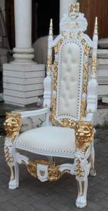 Sillón individual Premium Royal Accent hecho de madera maciza para una comodidad duradera y un estilo de lujo para la sala de estar. - Product Image 2