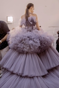 <span class=keywords><strong>Tissu</strong></span> tulle <span class=keywords><strong>plissé</strong></span> coloré à la mode, étoffe <span class=keywords><strong>pour</strong></span> <span class=keywords><strong>jupe</strong></span> tutu, 1 pièce, HG6718 - Product Image 3