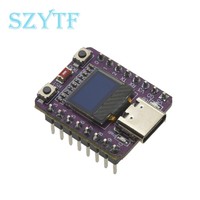 Carte de développement SuperMini ESP32-C3 au design compact avec écran OLED de 0,42 pouces, circuits intégrés Wi-Fi et Bluetooth