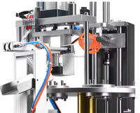 Machine de scellage rotative automatique pour petits pots de thé avec film et scellage sous vide pour l'emballage des boissons