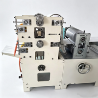Máquina de Impresión Flexográfica de Dos Colores para Servilletas de Papel, con Grabado de Acero a Goma para Hoteles y Servicios de Alimentos