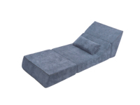 Einzelnes Klappbares und Multifunktionales Schlafsofa mit Sitz- und Schlaffunktion Platzsparender Freizeit-Loungesessel