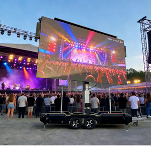 ป้ายโฆษณา LED แบบเคลื่อนย้ายได้สำหรับใช้งานกลางแจ้ง ชุดเต็มรูปแบบ สำหรับการแข่งขันฟุตบอล การแข่งขันกีฬา และงานอีเวนต์กลางแจ้งขนาดใหญ่ - Product Image 2