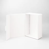 Boîte en carton rigide personnalisée recyclable à prix de gros, avec gaufrage et pelliculage brillant/mat pour cadeaux et artisanat