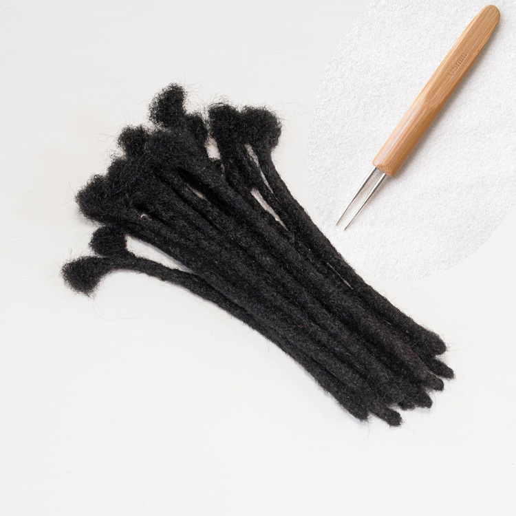KAMA Hook Needles Dreadlocks Hair Making Machine with Wooden Handle and Steel Needles Detail Section 10