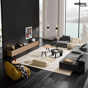 Mobile TV NORYA di Design Lussuoso <span class=keywords><strong>in</strong></span> <span class=keywords><strong>Legno</strong></span> con Pannello HPL Resistente all'Usura, Supporto TV <span class=keywords><strong>per</strong></span> Soggiorno, Arredamento <span class=keywords><strong>in</strong></span> <span class=keywords><strong>Legno</strong></span> <span class=keywords><strong>per</strong></span> Casa - Product Image 4