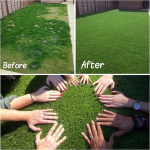Alfombra de Césped <span class=keywords><strong>Artificial</strong></span> Económica de 6~15 mm, Apta <span class=keywords><strong>para</strong></span> Balcón, Decoración de Interiores, Patios y Alfombras DIY - Product Image 4