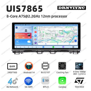 Radio de Coche Android 14 de 12.3 Pulgadas, UIS7865, 8 Núcleos, Pantalla Táctil, Reproductor de Video Estéreo, Carplay, GPS, 4G, 360 para Mazdd 3 Axela BM 2013-2017 - Product Image 2