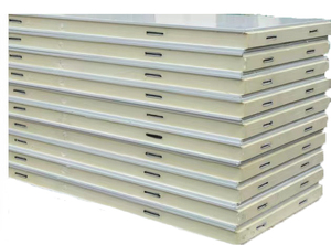 Tấm Bánh Sandwich Polyurethane PU Chống Cháy B2 Giá Thấp 120Mm Chất Lượng Tốt Phòng Lạnh Dạng Mô-đun Cho Thực Phẩm Đông Lạnh Hải Sản - Product Image 3