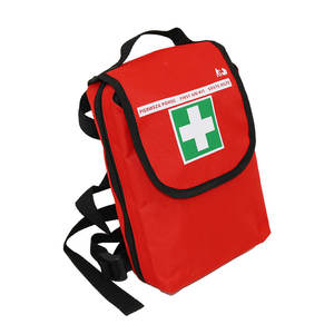 Deporte al aire libre Mini bolsa de nylon rojo Ciclismo Botiquín de primeros auxilios portátil ligero - Product Image 6