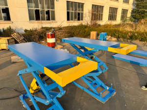 <span class=keywords><strong>Table</strong></span> élévatrice à ciseaux hydraulique à double cylindre souterraine de petite taille avec une capacité de 3,5 tonnes - Product Image 3