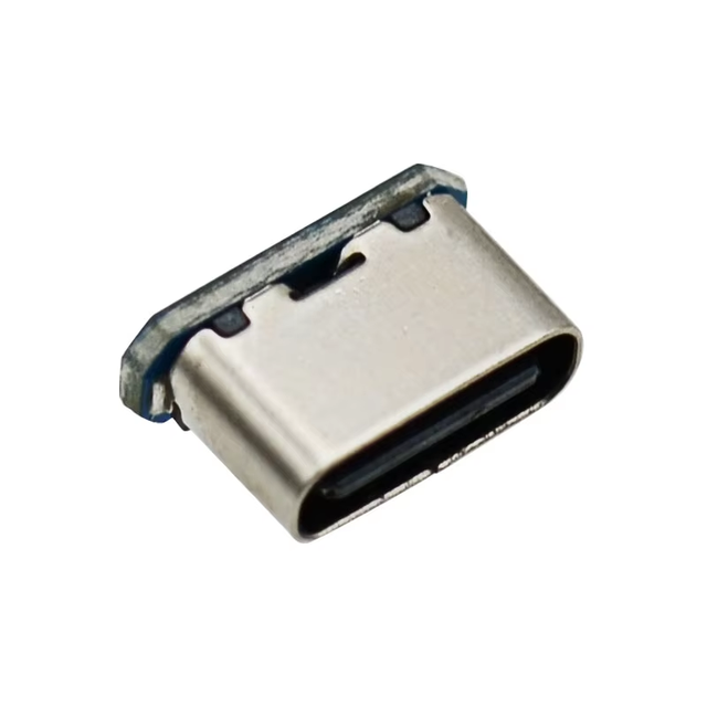 Type C Female Socket 6 Pin 2 Pad Vertical USB C Jack with 56K Resistor 6P SMT SMD C Type Connector for Charging Port
