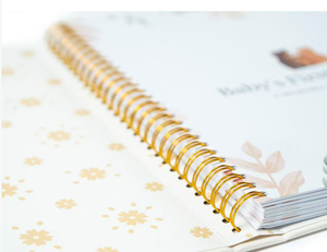 कस्टम मुद्रित सर्पिल बाउंड बेबी सजाना स्क्रैपबुक फोटो एल्बम, लड़के लड़कियों के पेपर कवर के लिए जन्म स्मृति के लिए - Product Image 4