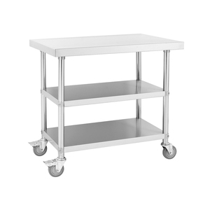 Table de travail commerciale d'acier inoxydable de cuisine de restaurant d'hôtel de Commerical avec l'étagère de dessous - Product Image 5