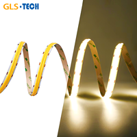Bande LED COB uniforme 960 LED/m 600 LED/m Double rangée 24V 12mm 3000K 4000K 6000K Ra90+ Ruban flexible découpable pour la décoration intérieure