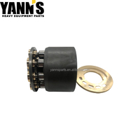 Yanny 2667833 266-7833 kipas Motor Kit kipas pompa Motor datar sembilan lubang Plunger tembaga kepala untuk ekskavator E330D