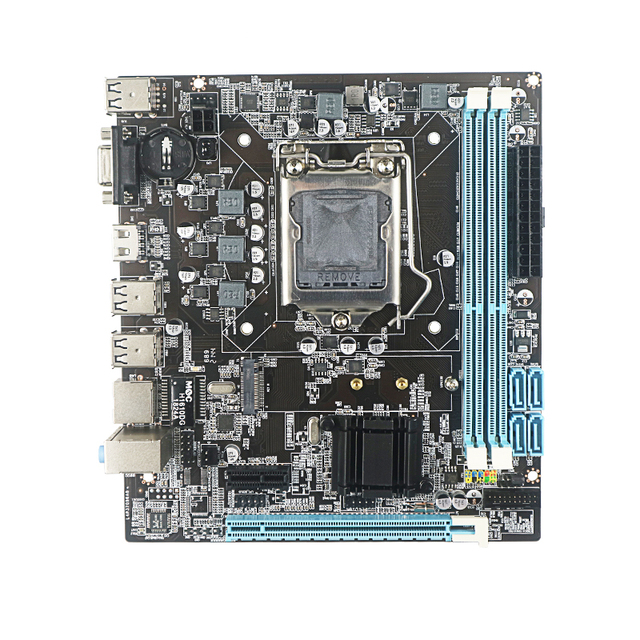 Oem Computer Mother Board 3rd Gen LGA1155 PC Gaming Mainboard LGA 1155 Dual Channel DDR3 Desktop H61 Chipset Motherboard