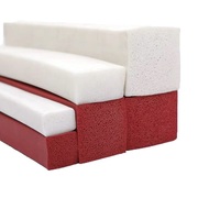 Bande d'étanchéité en mousse de caoutchouc silicone extrudé anti-âge, étanche, pour isolation des portes et fenêtres, vente en gros