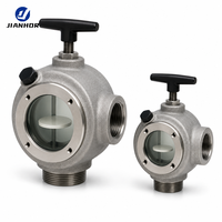 Indicateur de niveau d'huile réglable avec vanne de régulation pour ligne de retour hydraulique de lubrification