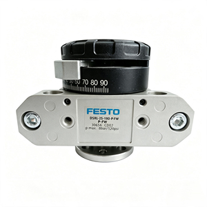 Cilindro Neumático Rotatorio FES-TO DSRL-25-180-P-FW 180. Actuador de Válvula de Aire de la Serie DSRL con Eje de Brida - Product Image 4