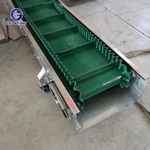 Paslanmaz Çelik <span class=keywords><strong>PVC</strong></span> Kauçuk Bantlı Konveyör Sistemi Gıda Üretim Tesisi Taşımacılığı için Ayarlanabilir Yatay Eğri - Product Image 6