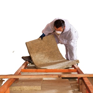 High Density Rock <strong>Wool</strong> Insulation Boards, <strong>Thermal</strong> and Soundproof Rockwool Panel for Wall, Roof &amp; Loft, Fire-Resistant Insulation - Product Image 1