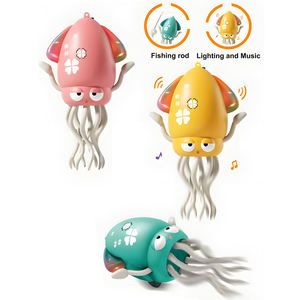 Juguete de calamar de pulpo de baile eléctrico HUIYE con luces y música, juguete educativo fascinante para evitar obstáculos - Product Image 2
