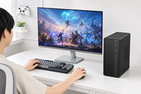 Mini Tower Desktop PC AMD Ryzen 5 7500F Ryzen 7 7700 RTX 4060 DDR5 HD VGA 8 USB-poorten Gigabit LAN Desktop Computer AI PC
