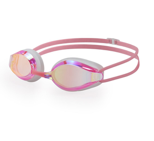 Occhialini da Nuoto per Bambini Antiappannamento Protezione UV Montatura in Silicone Morbido Lenti Rosa a Specchio Cinturino Regolabile per Bambini e Ragazzi Piscina Spiaggia - Product Image 4