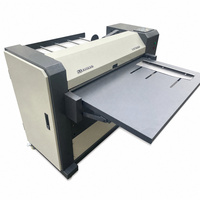 Machine à plier semi-automatique pour plans A1 A2 A3, avec table arrière pour papier, 18 plis de longueur, écran tactile LED