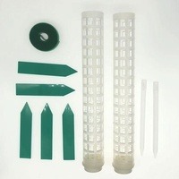 Support de colonne en mousse en plastique de 25cm matériau plastique cocotier pothos colonne en forme de plante grimpante pour la décoration de jardin extérieur