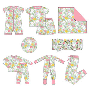 Mềm Tre Viscose Bé Bộ Đồ Ngủ Tre Thoáng Khí Quần Áo Thoải Mái Quần Áo Ngủ Cho Trẻ Em Mysery Hộp - Product Image 5