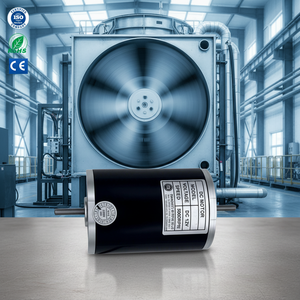 Moteur à aimant permanent auxiliaire pour chariot élévateur et voiturette <span class=keywords><strong>de</strong></span> golf, 76 mm, courant continu, 0,45 N.m, <span class=keywords><strong>direction</strong></span> assistée, assistance au levage, 12-48 V, certifié ROHS, pour usage spécial - Product Image 4