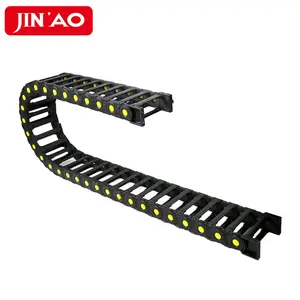 Flexible Cable Carrier Hydraulic Hose Track Energy Cable Chain for Thread Processing Machine